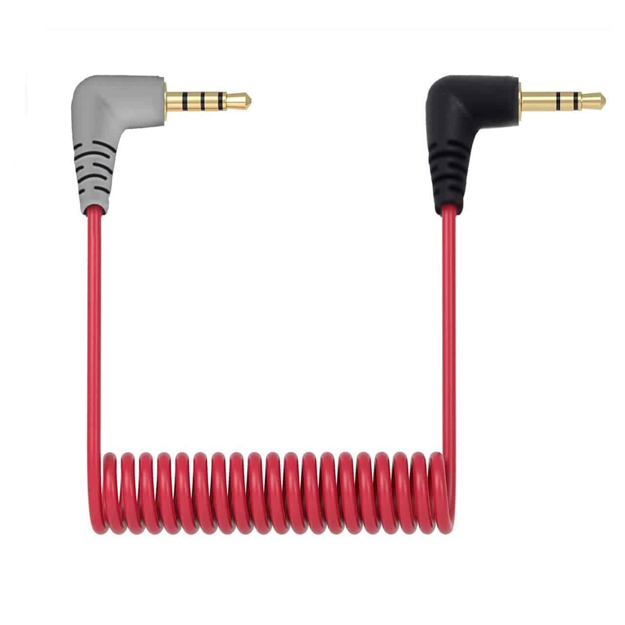 3.5 mm TRRS to TRS Microphone cable for iPhone